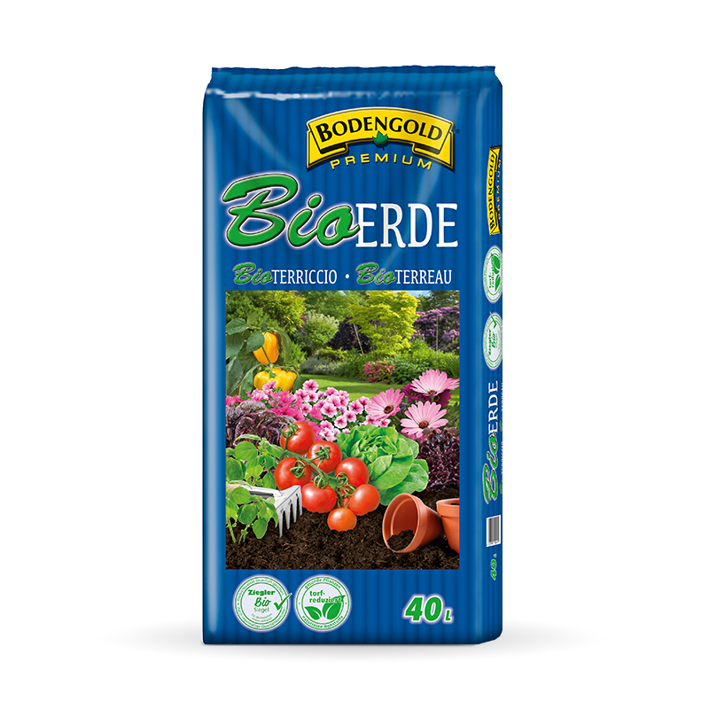 Bodengold BIO Erde 40 Liter