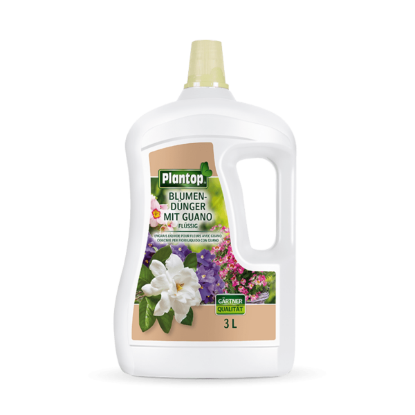 Plantop Blumendünger mit Guano 3 Liter
